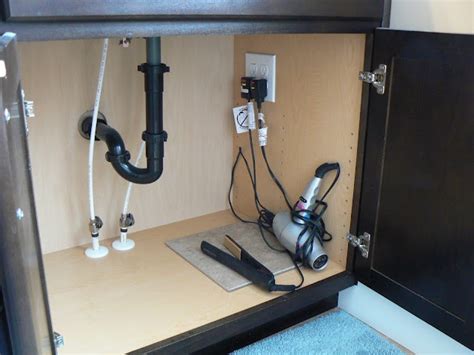 electrical box under sink|electrical outlet under sink cabinet.